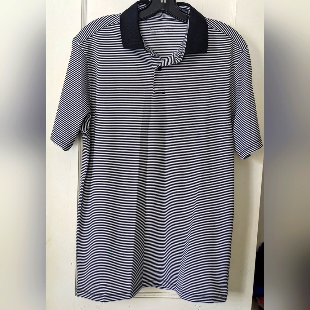 Under Armour Men's Striped Polo Golf Shirt